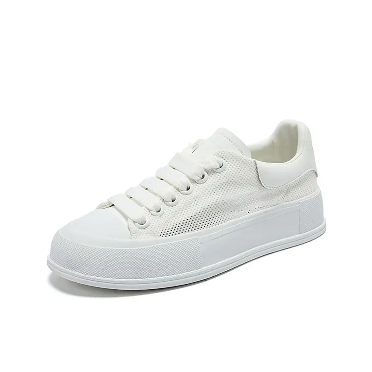 Summer Custom Brand Outdoor Walking Daily Simple White Breathable Meah Zapatillas Casual Shoes Sneaker Women